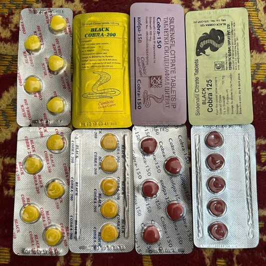 PACK OF 4 COBRA SEX TIMING TABLETS DEAL FOR MEN