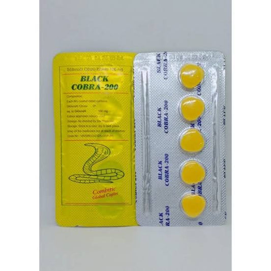 BLACK COBRA 200 SEX TIMING TABLETS MADE IN INDIAN
