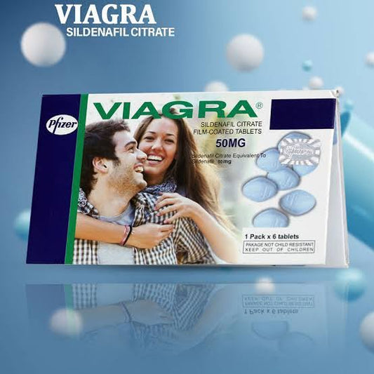 AUTHENTIC PFIZER VIAGRA 50MG 6 TABLETS CARD|FREE SHIPPING ALL OVER PAKISTAN|