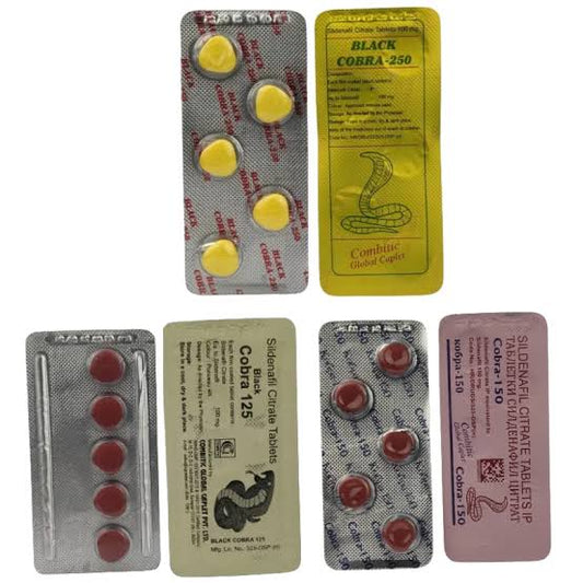 PACK OF 3 COBRA SEX TIMING TABLETS DEAL FOE MEN