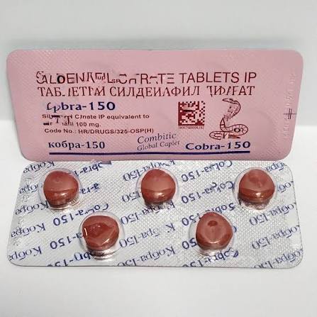 INDIAN COBRA 150 SEX TIMING TABLETS 5 TABLETS STRIP MADE IN INDIA
