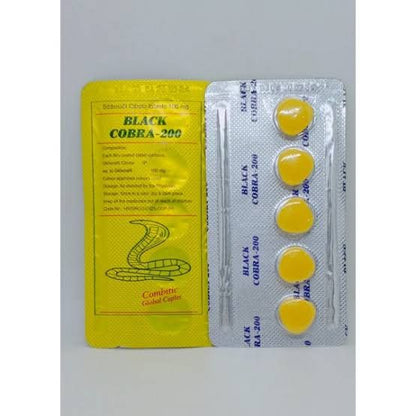 BLACK COBRA 200 SEX TIMING TABLETS MADE IN INDIAN