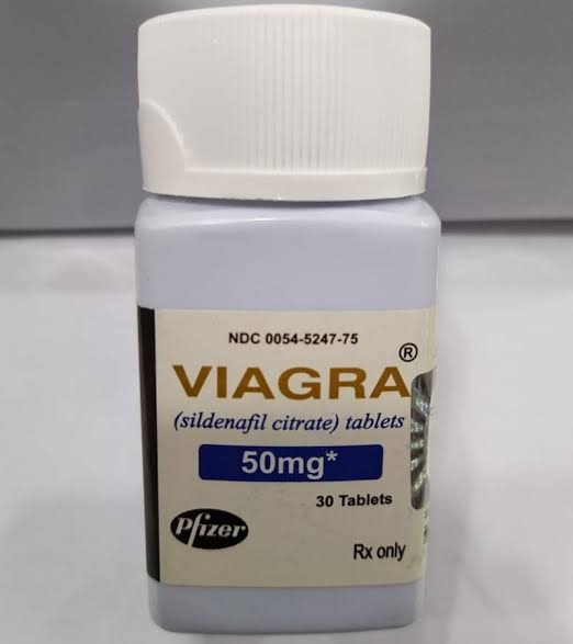 PFIZER VIAGRA 50MG 30 TABLETS JAR MADE IN USA