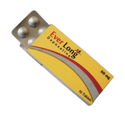 EVER LONG DEPOXETINE 60MG TIMING DELAY TABLETS FOR MENS 10 TABLETS
