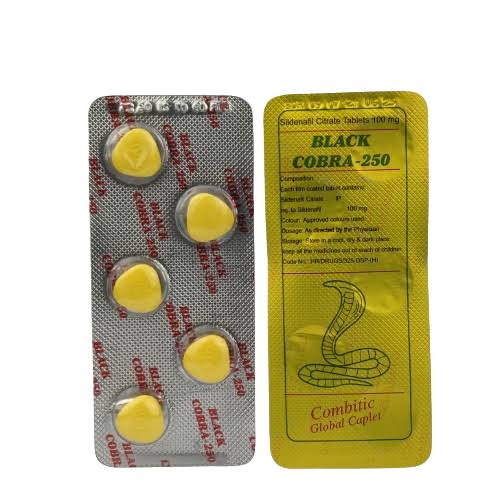 INDIAN COBRA 250 SEX TIMING TABLETS 5 TABLETS STRIP MADE IN INDIAN