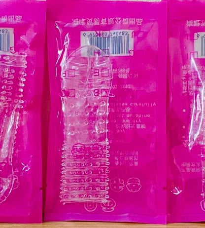 SILICONE RESUBLE DOTTED CONDOM FOR MENS